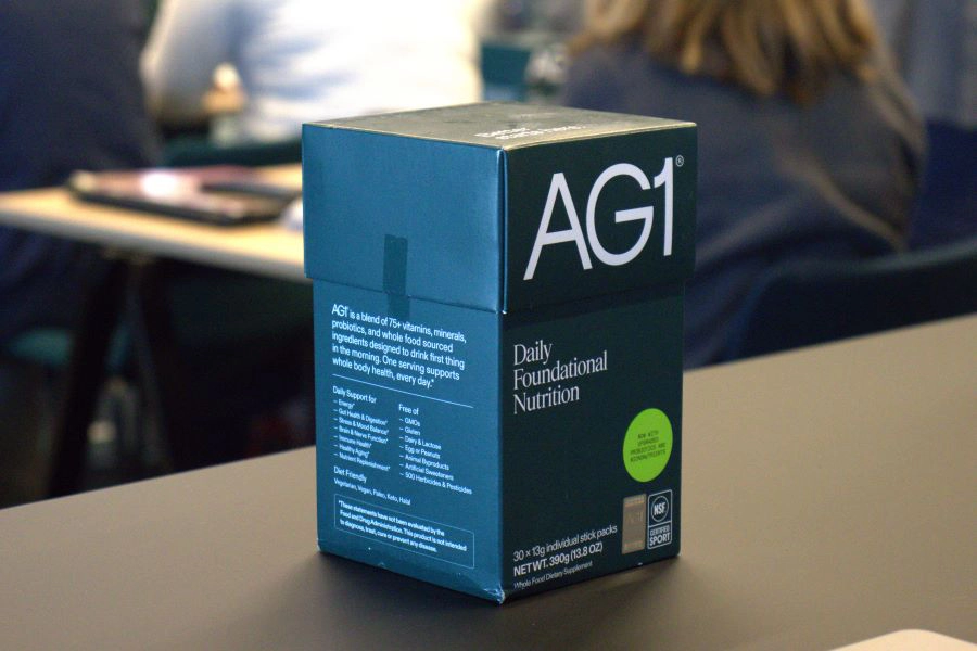 AG1's supplement mix.
